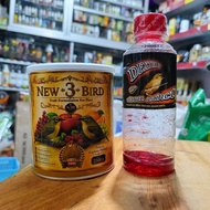 1 Package of NEW 3 BIRD Feed and DEXTRO87 NEW3BIRD Voer for Makin Gacor Pleci BIRD Food