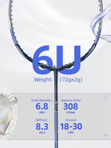 Kawasaki 6U Super Light α Badminton Racket 2025 Brand New Head Heavy All-around Carbon raquette badm