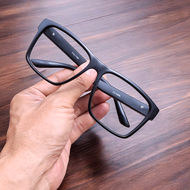 Kacamata Minus Photocromic Pria Kaca Mata Anti Radiasi Kotak Retro Optik Asli Ori