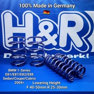 BMW 1-Series (E81/E87/E82/E88) - H&R Sport Springs