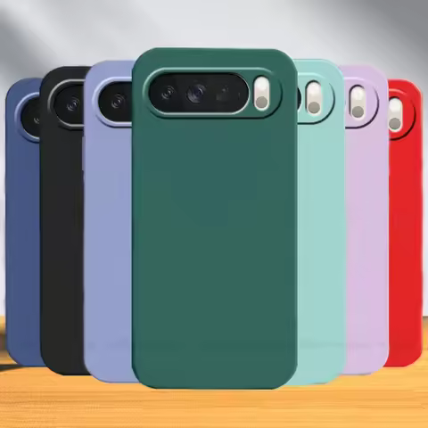 For Google Pixel 10 Pro XL Case Cover Google Pixel 10 Capas Original Shockproof Bumper Liquid Silico