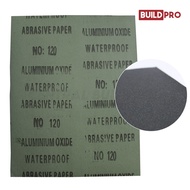 Abrasive Paper / Sand Paper No 120 Waterproof Aluminium Oxide