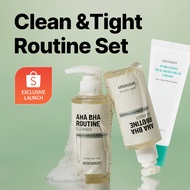 [Meditherapy] AHA BHA Routine Cleanser + Porethera Blur Cream