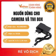 Adapter camera wifi 5V2A (Đen)