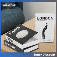 [yolanda2.sg] Modern Decorative Books Storage Box Fake Books Coffee Table Books for Home Decor