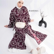 Baheera Outer - Beautiful Outer Tunic Wedding Tunic/ Raya Collection/ Nursing Friendly Tunic/ Malay 