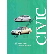 Honda Civic EK9 EK4 EK5 EK3 EJ6 EJ7 EJ8 EJ9 Year 1996 - 2000 Workshop Service Manual