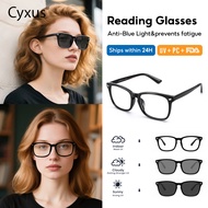 Cyxus Photochromic Glasses Blue Light Blocking Glasses  Men Women Outdoor Anti Glare UV400 8382