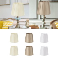[mojotorw7] Fabric Lampshade Table Lamp Shade Pendant Light Shade Pleated Lamp Shade for Kitchen Isl