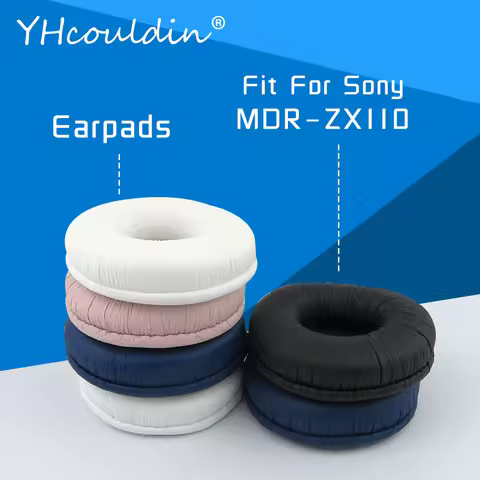 Earpads For Sony MDR ZX110 ZX110AP ZX110NC ZX110NA Headphone Accessaries Replacement Ear Cushions Wr