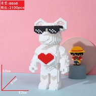 Mori Chack cool NEW Mini Magic Building Block Education Toys Lego bearbrick cool  酷暴力熊