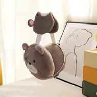 Cute Cartoon Eye Mask Pillow Morph Eye Mask Bag Pillow 2-in-1 Travel Portable Pillow Morph Pillow