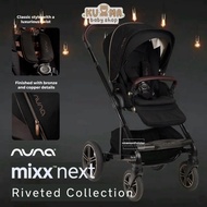 Nuna Mixx Next Riveted -  Stroller Baby Newborn 2020 2021 Kereta Dorong Anak Bayi Limited Traveling