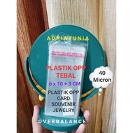 OPP plastic 6 x 10 seal - Accessories/ Cards Souvenir - Opp plastic 6x10 cm seal