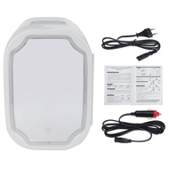 220/12V Refrigerator For Cosmetics With Mirror Mini Skincare Beauty Fridge Makeup Cooler Warmer Free