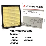 MITSUBISHI Air Filter Triton VGT 2016 Mivec 2017 Lexus NX200 RX270 RX400H Mitsubishi Engine Air Filter Replacement