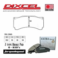 (BRAKE PAD FOR CALIPER AP RACING CP9660) DIXCEL ES Type 0-850°C Brake Pad Z 9913905