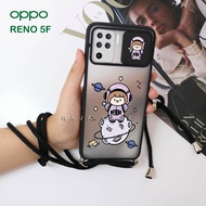 Case Oppo Reno 5F -Softcase Slide Camera Protector Tali Sling- KG01- Case Hp Camera Geser Oppo Reno 5F - Casing Hp Camera Lensa Protector Oppo Reno 5F