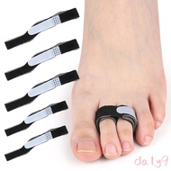 DLAY Broken Toe Wraps Hammer Toe Straightener Hammer Toe Corrector Hammer Toe Splint Support Reusabl