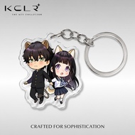 Oreki & Chitanda - Hyouka High Quality Anime Acrylic Keychain