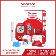 Alat Ukur Cek Gula Darah Instant Sinocare Safe AQ Smart 95% Akurat