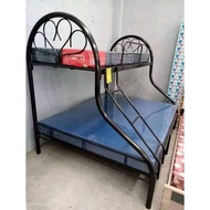 RTYPE DOUBLE DECK SPLIT TYPE BED FRAME WITH 2 PCS URATEX FOAM FREE DELIVERY NCR COD