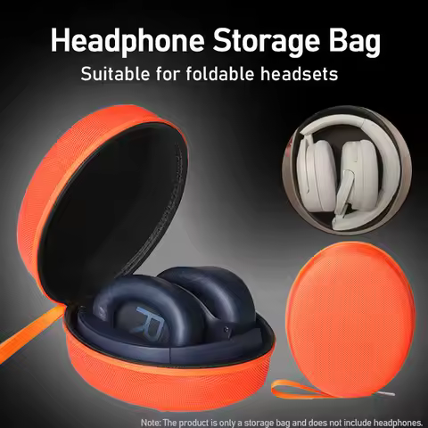 EVA Hard Carrying Case Headphone Case Hard Shell Case Waterproof for Sony WH-1000XM5 WH-1000XM4 for 