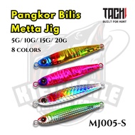 Umpan Pancing TACHI Metal Bilis Jig 5g/10g/15g/20g Micro Jig Lure Jig Jigging Jig Fishing Lure Fast 