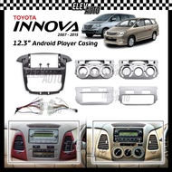 Toyota Innova 2007 - 2015 12.3" BBA Casing Android Installation Dash Kit Player With Socket Accessor