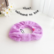 SUVI.BKK - Suvi hairbands headbands ผ้าคาดผม  แบบไม่มีโบว์  เก็บผมดี ไม่รั้งศรีษะ ใส่สบายใส่ได้ทั้งว