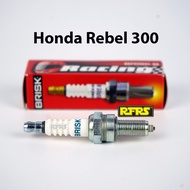 หัวเทียน BRISK PREMIUM ZS ไร้เขี้ยว Honda Rebel 300 Spark Plug (SZ21RA) รองรับเฉพาะเบนซิน 95 Made in EU