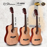 ZETA Series 34 inch Beginner Acoustic Guitar (with Truss Rod) - FT-AB34 by RCStromm