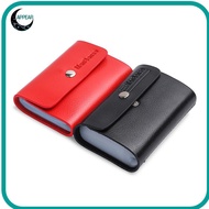 APPEAR Card Holder Bag Pocket Solid Color Simple Leather Credit ID Card Organizer Wallet Credit Card