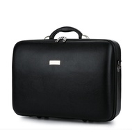 Business Travel Luggage Leather Briefcase Suitcase Single-Shoulder Bag Computer Password Suitcase Voucher Boarding Bag
