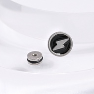 [ZANZAN ZANZAN] Lightning Black Turn Bead Earrings [Ea14bi005 _ Sus]