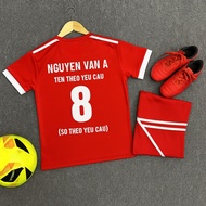 Quần Áo Bóng Đá Đồ Đá Banh Trẻ Em CLB LIVERPOOL Màu Đỏ Mùa Mới 25/26 HOT Thun Lạnh Cao Cấp - FREE IN