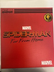 MEZCO ONE:12 COLLECTIVE 紅黑蜘蛛俠 (回家日) 金標限定版 / Spider-Man / Sipderman : Far From Home