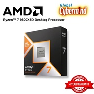 AMD Ryzen 7 9800X3D Desktop Processor Local Stock with Local 4 Years Warranty (SINGAPORE) Ready stoc