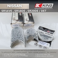 KING Bearing NISSAN SR16VE SR20VE NEOVVL SR18DE SR20DE SR20DET for Silvia S13 S14 S15 180SX 200SX RW
