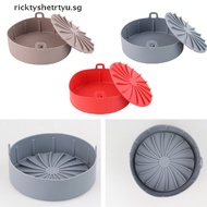 【ricktyshetrtyu】 AirFryer Silicone Pot Multifunctional Air Fryers Accessories Fried Baking Tray .