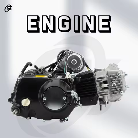 110CC Engine ATV Beach Bike Engine Black Off Road Engine Powertrain Four Quad All Terrain Vehicle En