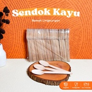 16cm Food Grade Wooden Cutlery Eco-Friendly Disposable Wooden Cutlery