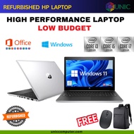HP Laptop Brand Mix Model i3/i5/i7/AMD 6TH 8TH GEN LAPTOP [ Refurbished ]