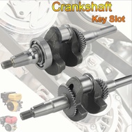 Honda type Gasoline Engine crankshaft key slot type GX160,GX200, GX380, GX420, 168F, 168F-1, 170F, 1