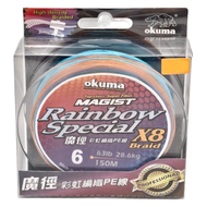 okuma 寶熊釣具 魔徑彩虹 X8 8股PE編織線 PE線 釣線