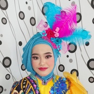 Drum Major Feather Headpiece and Fashion Show