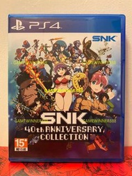 《今日快閃價》（中古二手）PS4遊戲 SNK 40 週年紀念精選輯 SNK 40th Anniversary Collection 港版中英文版