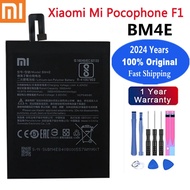 in stock 2024 Years Xiao mi Original Battery BM4E For Xiaomi MI Pocophone F1 poco F1 4000mAh Replace