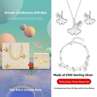 CONGCONGNANIAN | Luxurious Minimalist Valentines Gift 990 Silver Bracelet