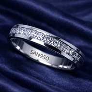 Custom Women's Palladium Wedding Ring W921 - Opsi White Gold Platinum Silver950